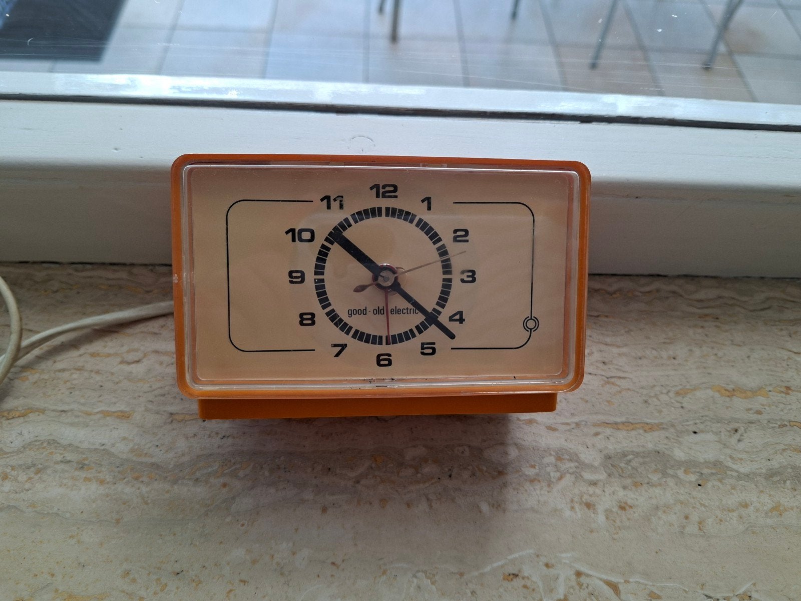 Vintage wekker - 'good old electric' - werkend, Witgoed en Apparatuur, Ophalen of Verzenden, Gebruikt, Analoog