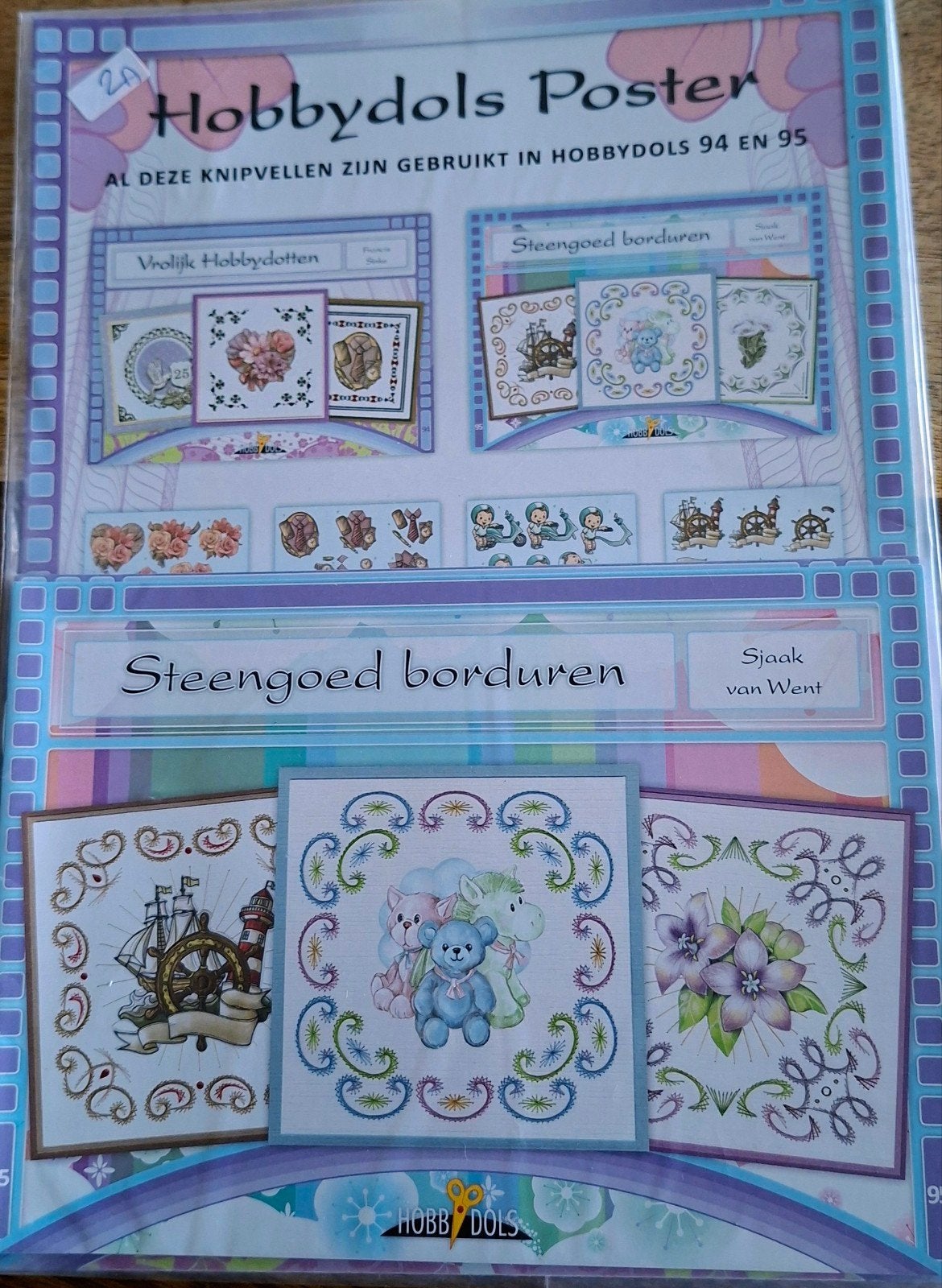 hobby dols boekjes met knipvellen en sticker vellen., Ophalen of Verzenden, Nieuw, Overige onderwerpen