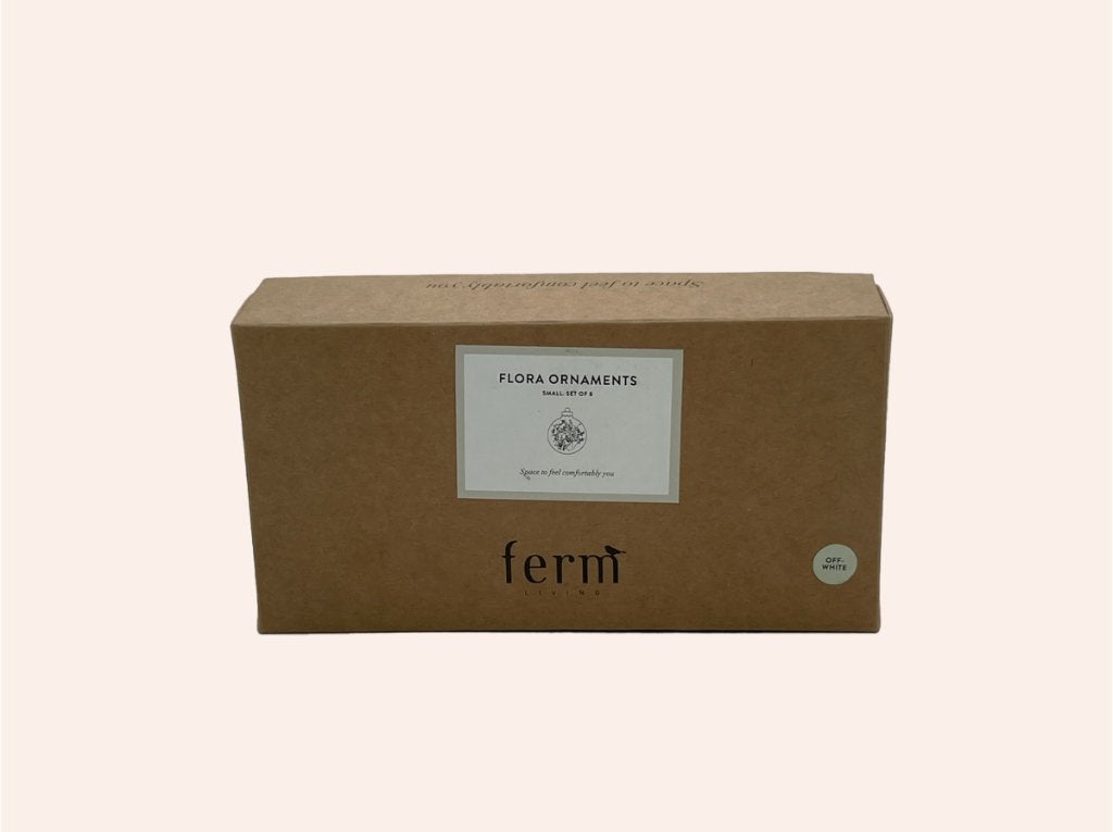 Ferm Living Flora Kerstballen small Set – Glas | FL Design, Ophalen, Zo goed als nieuw