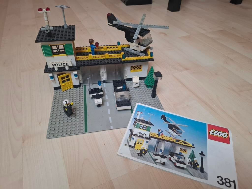 Lego 381 compleet en met boekje, Ophalen of Verzenden, Zo goed als nieuw, Complete set, Lego