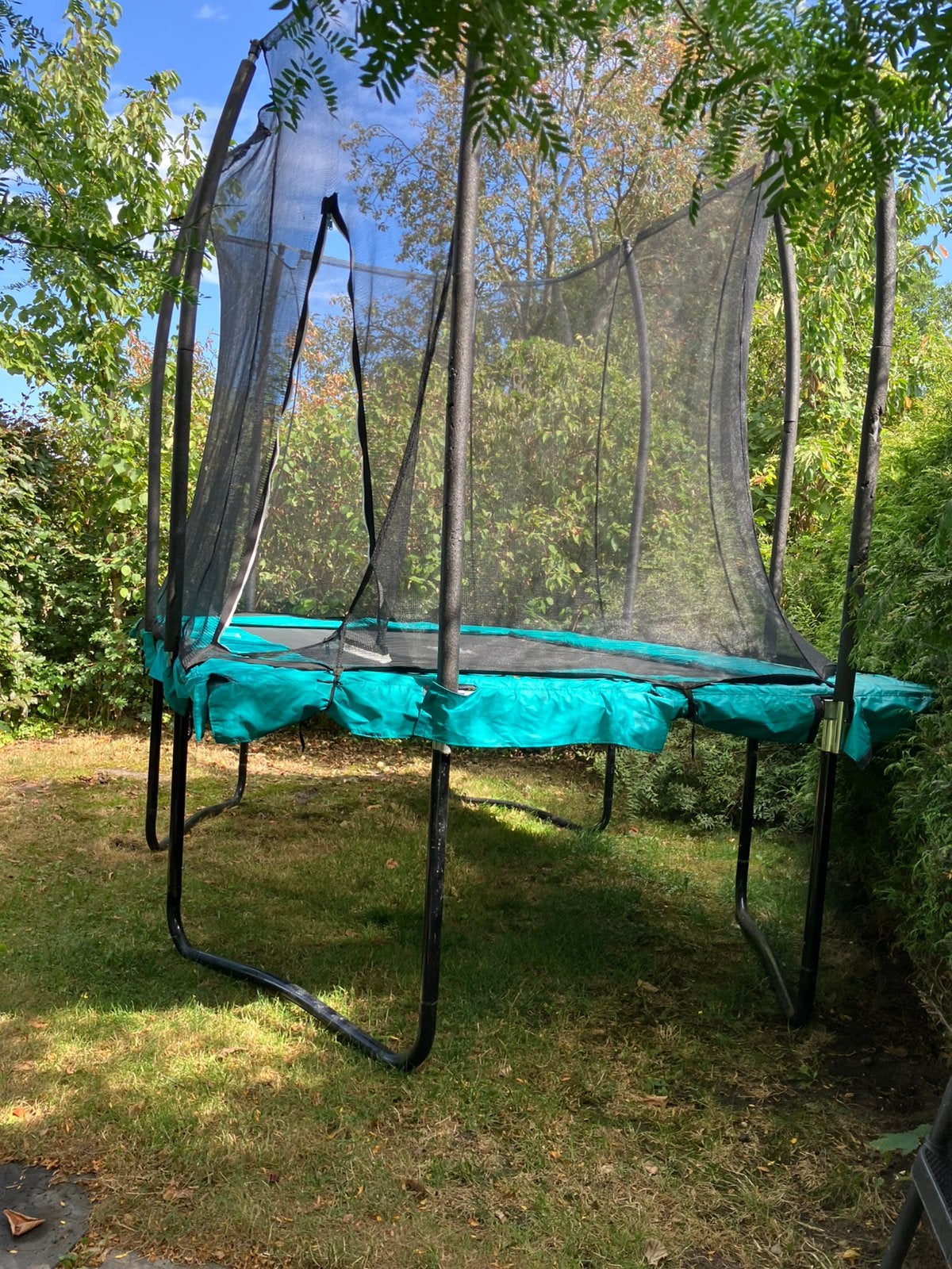 Te koop, trampoline Salta afmeting 305x214cm, Kinderen en Baby's, Speelgoed | Buiten | Trampolines, Ophalen, Zo goed als nieuw