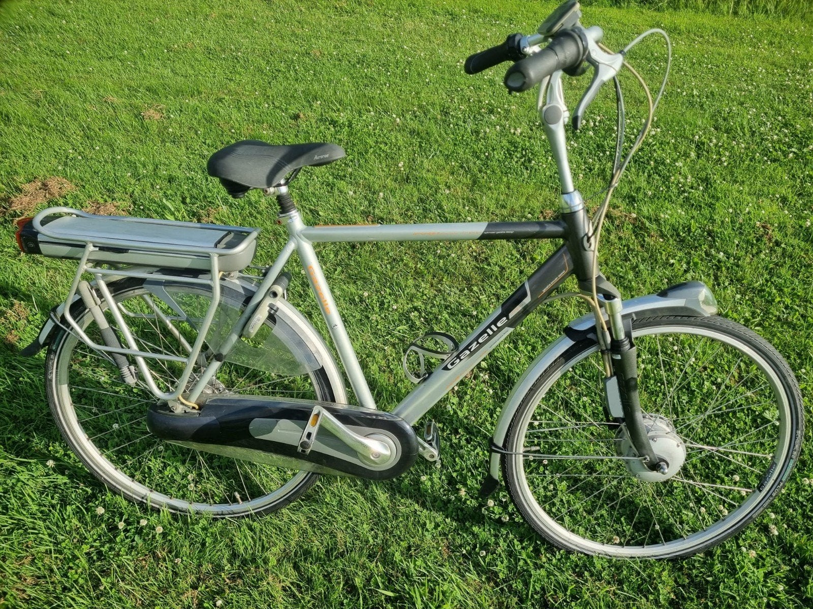 Gazelle Orange Excellent Innergy Herenfiets 57cm, Fietsen en Brommers, Elektrische fietsen, Ophalen, Gebruikt, 55 tot 59 cm, Gazelle