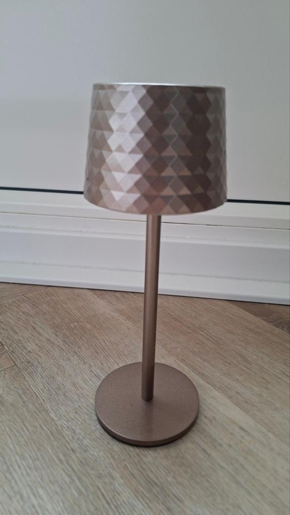 NIEUW Draagbare LED Tafellamp - Anna's Collection, Ophalen of Verzenden, Nieuw, Metaal, Minder dan 50 cm
