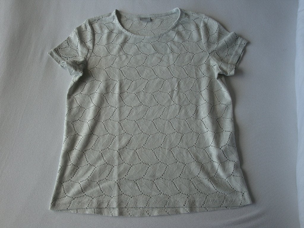 Cloud dancer ajour gebreid JDY zomer truitje. Maat S., Kleding | Dames, Wit, Ophalen of Verzenden, Zo goed als nieuw, Maat 36 (S)