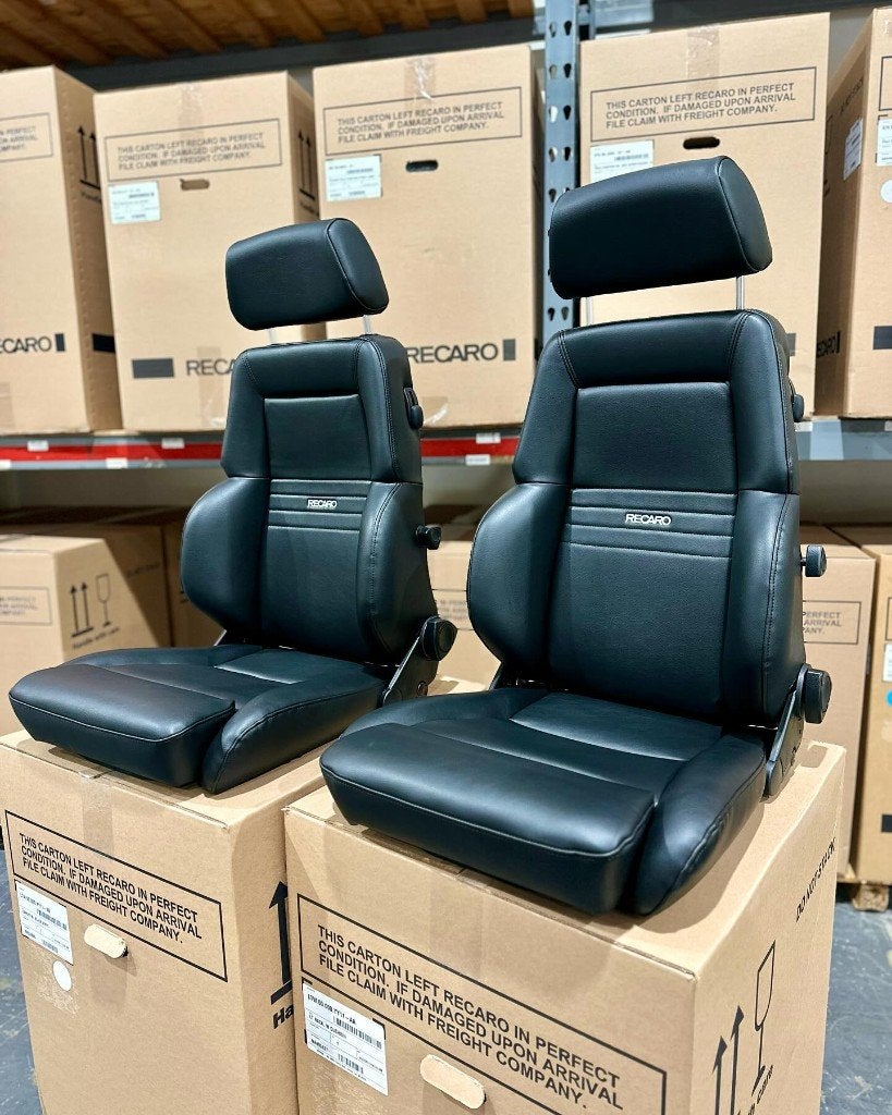 Recaro Classic LS Leder zwart kuipstoel sportstoel, Auto diversen, Tuning en Styling, Ophalen of Verzenden