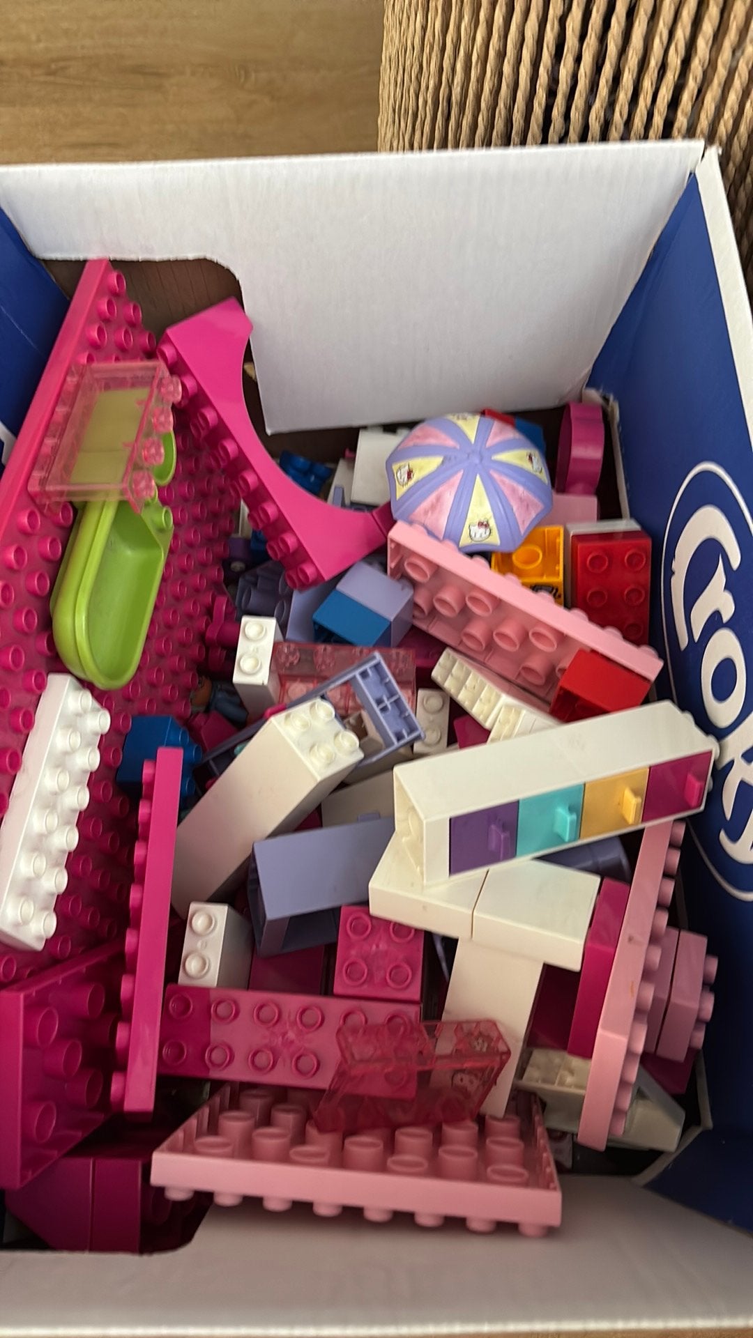 2,5 kg hello kitty duplo, Ophalen of Verzenden, Gebruikt