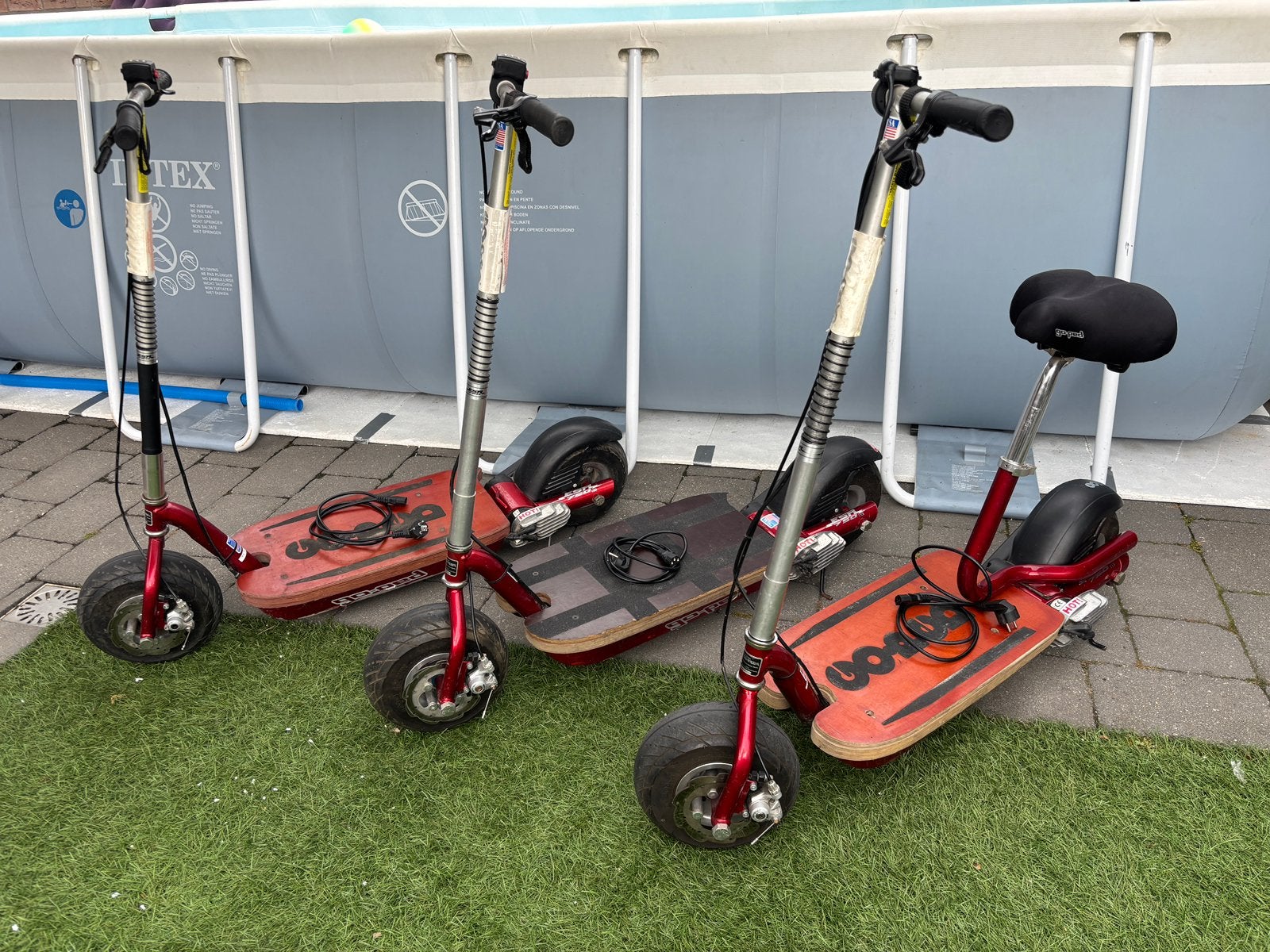 Go-ped ESR 750 Ex (3x) Electrische Step, Fietsen en Brommers, Steps, Ophalen, Gebruikt, Elektrische step (E-scooter)