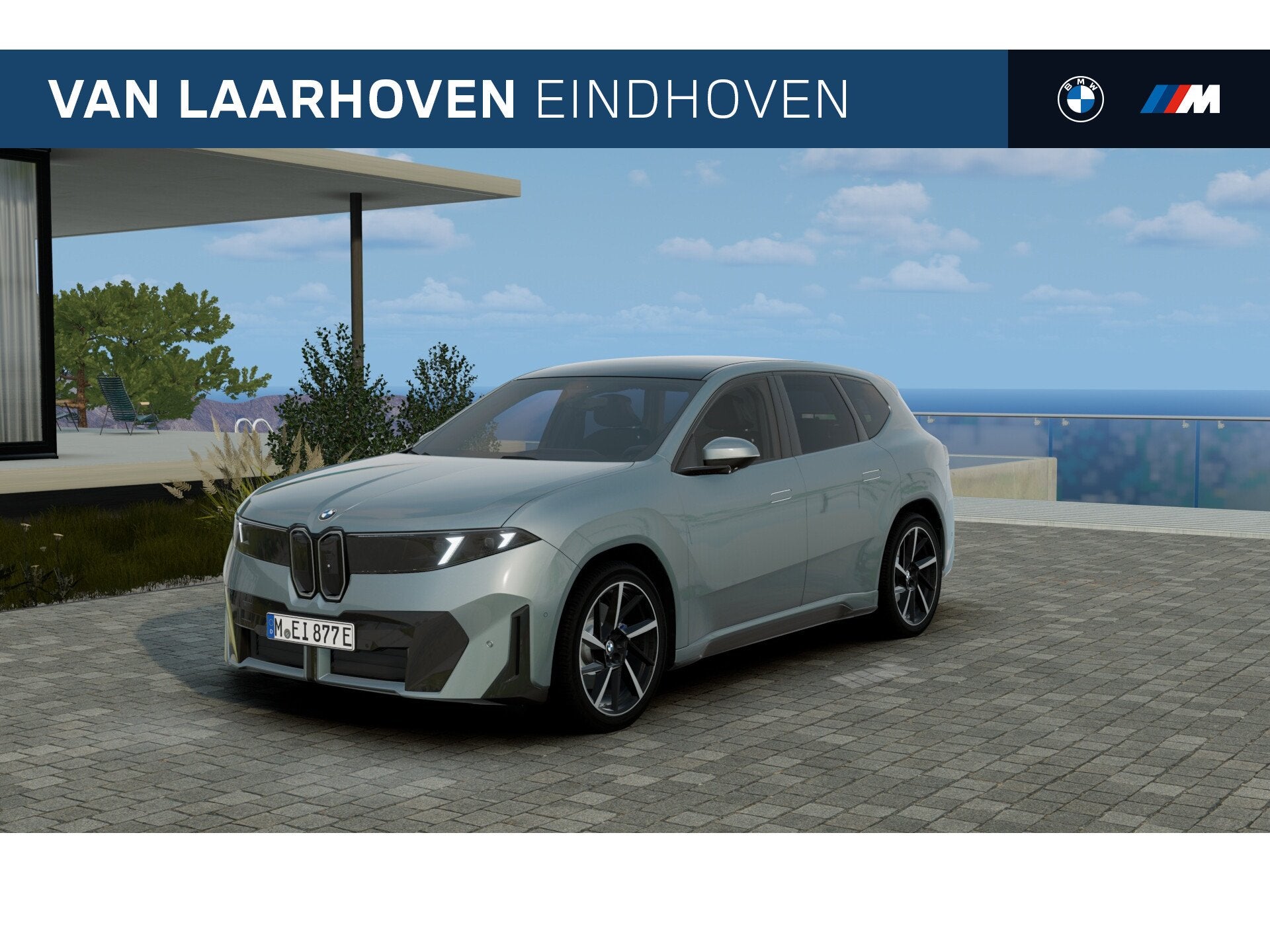 BMW iX3 40 eDrive M Sport / Panoramadak / Trekhaak / Multifu, Automaat, Dealer onderhouden, Achterwielaandrijving, Zwart