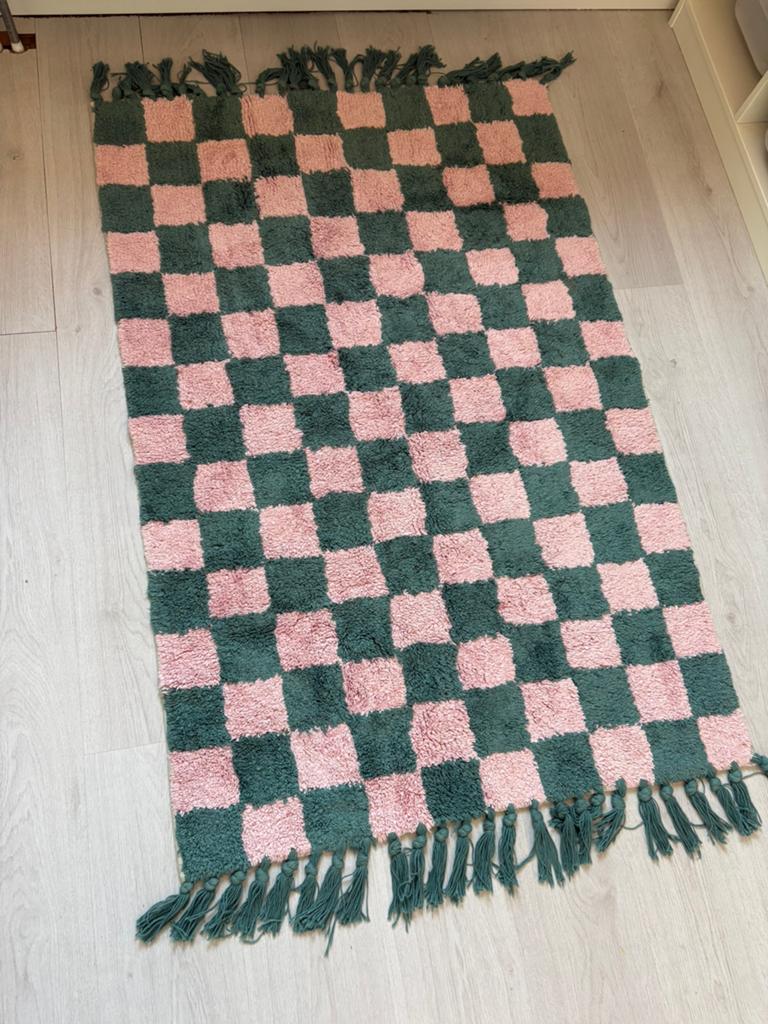 Nous kids kindervloerkleed Checker board, Ophalen, Zo goed als nieuw