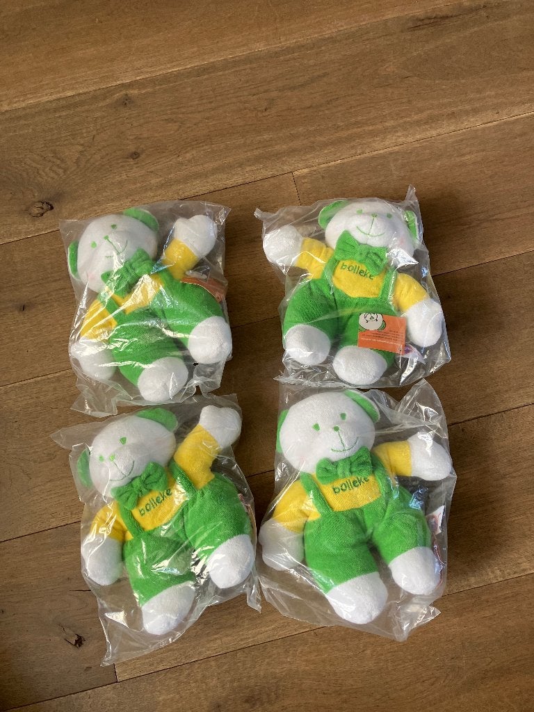 Bolleke beer knuffels Groene kruis kraamzorg, Groen, Overige merken, Beer, Nieuw