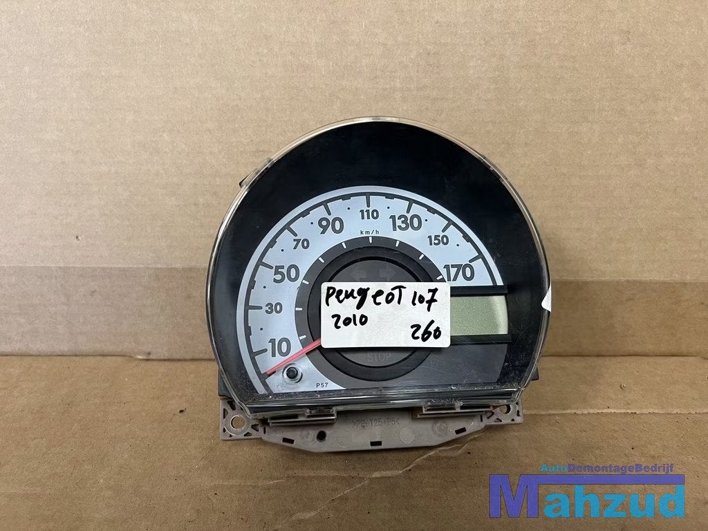 PEUGEOT 107 C1 Km teller instrumentenpaneel 2005-2014, Taurusavenue 1
2132 LS  Hoofddorp, NL, Gebruikt, Contact.group@renault.com
