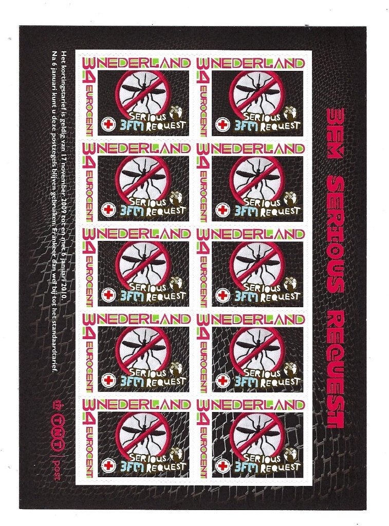 Nvph V2619-F-2 Serious 3FM request, Ophalen of Verzenden, Na 1940, Postfris