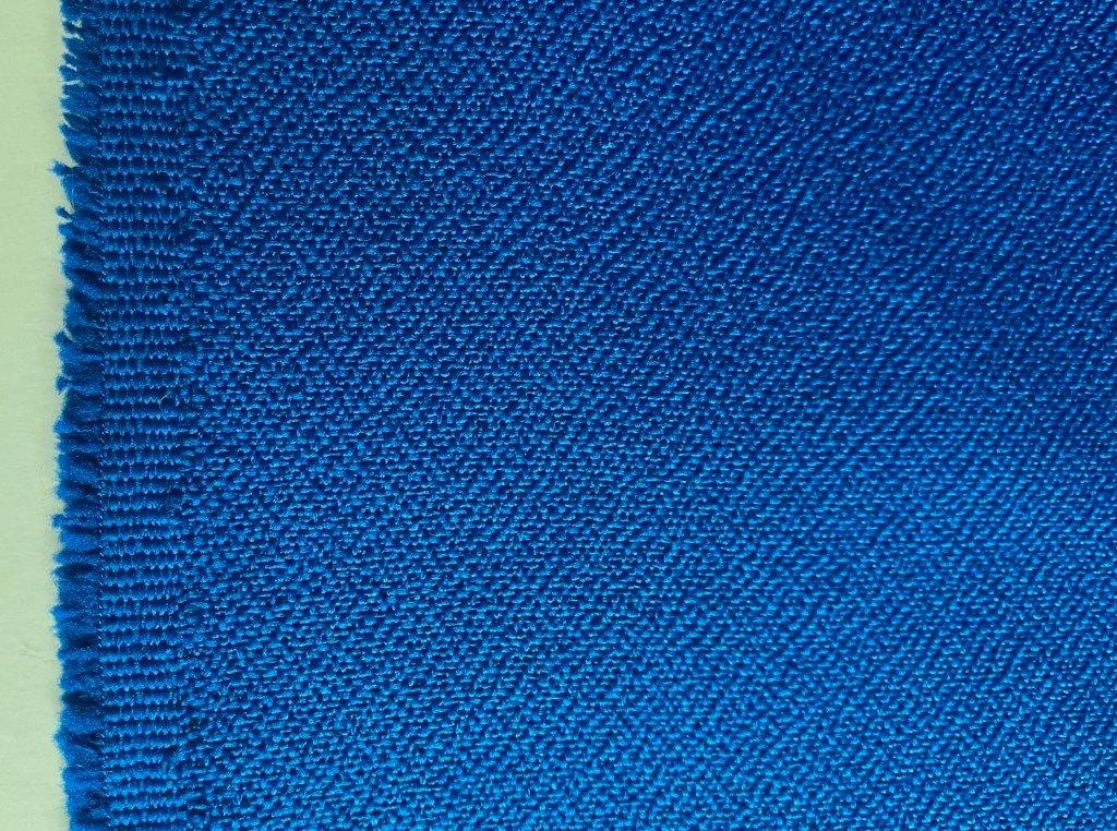 Camira Lucia YB089; blauw; 6,75 meter meubelstof; NU 25€/M, Blauw, 120 cm of meer, Ophalen of Verzenden, Polyester