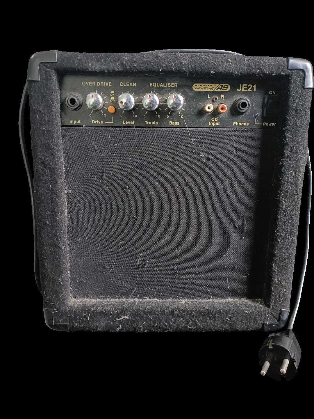 Acoustic Solutions JE21 Gitaarversterker 20 Watt, Muziek en Instrumenten, Ophalen, Gebruikt, Gitaar, Minder dan 50 watt