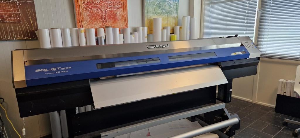 Roland Soljet Pro III XC-540 Print & Cut Machine, Computers en Software, Printers, Ophalen, Gebruikt, Overige technieken