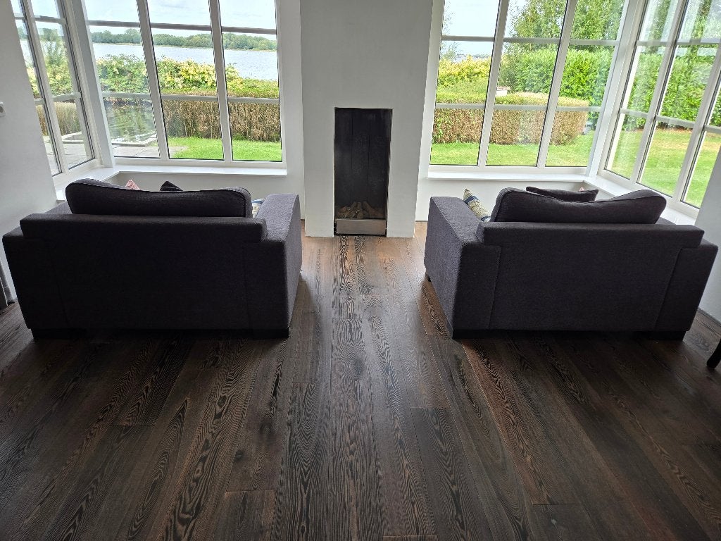 Montel Loveseats, 2 stuks, antraciet, incl. bijbeh. kussens, Ophalen, Hout, 100 tot 125 cm, Tweepersoons
