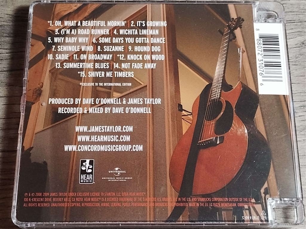 James Taylor - Covers, Cd's en Dvd's, Ophalen of Verzenden, Zo goed als nieuw, Folk