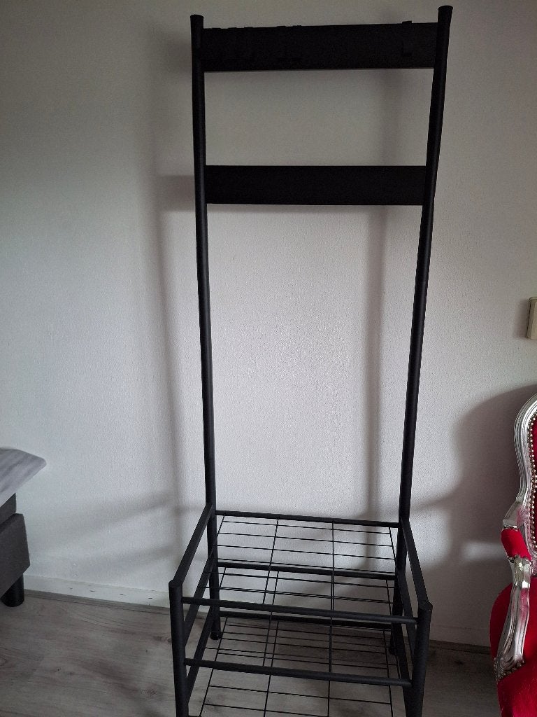Kapstokreken schoenenrek, Zo goed als nieuw, Minder dan 100 cm, Metaal, Ophalen