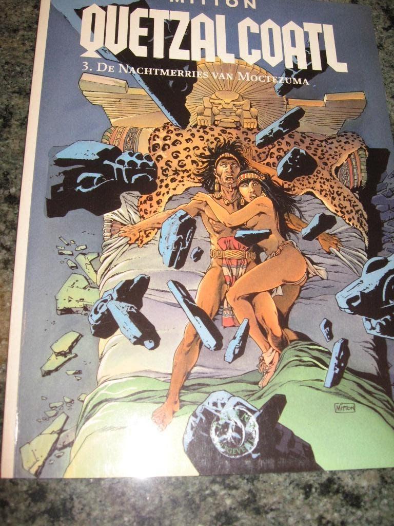 QUETZALCOATL  stripverhalen., Meerdere stripboeken, Ophalen of Verzenden, Zo goed als nieuw