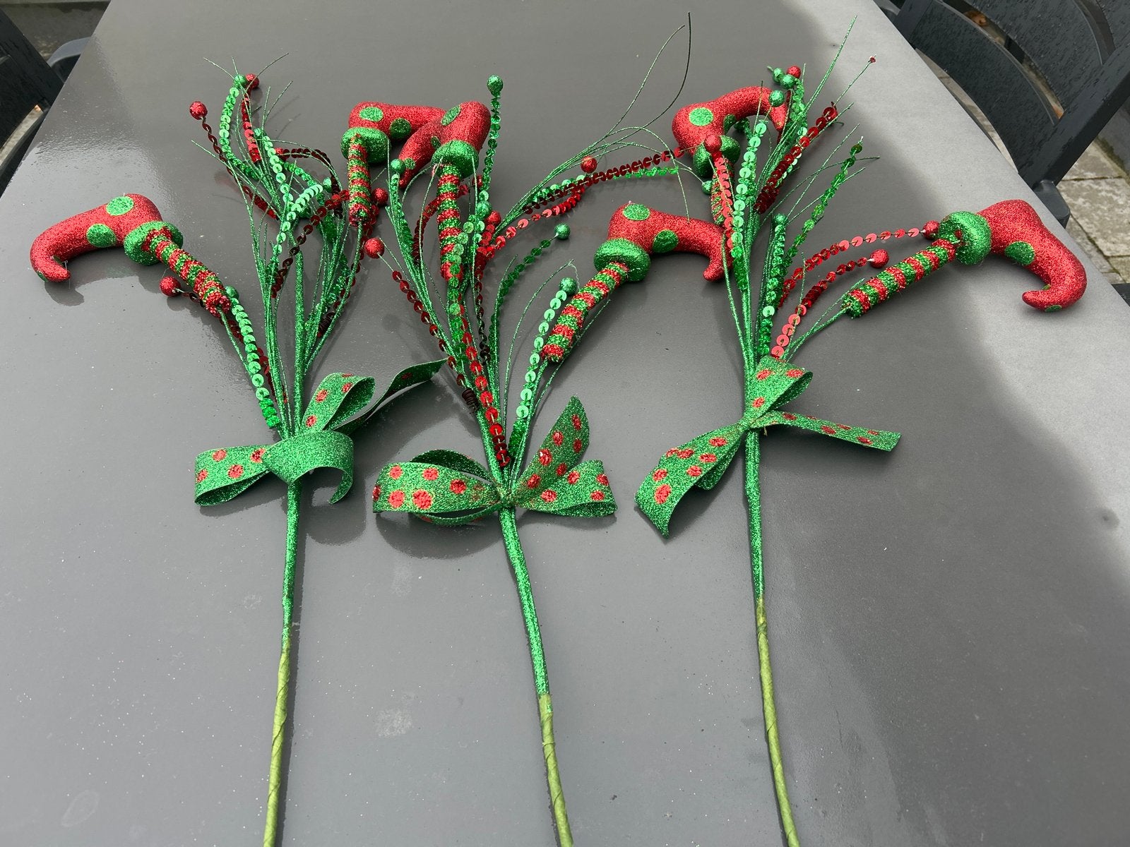 3 kerst decoratie takken. - Elf benen., Diversen, Ophalen of Verzenden