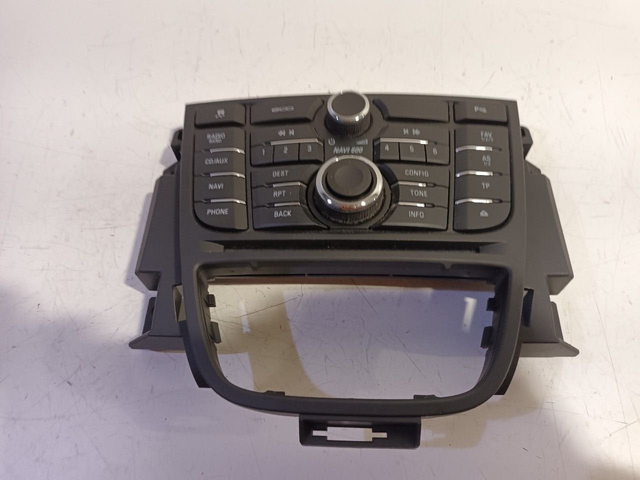 Bedieningspaneel navigatie Opel Astra, Auto-onderdelen, Onderdelen@venauto.nl, Van der Ven Autorecycling B.V., Gebruikt, Ettenseweg 76, 4706 PB Roosendaal, The Netherlands