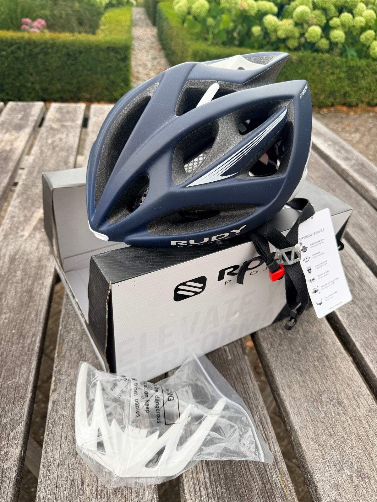 Rudy Project Airstorm Fietshelm - Nieuw in doos, Ophalen, Nieuw, L, Heer of Dame