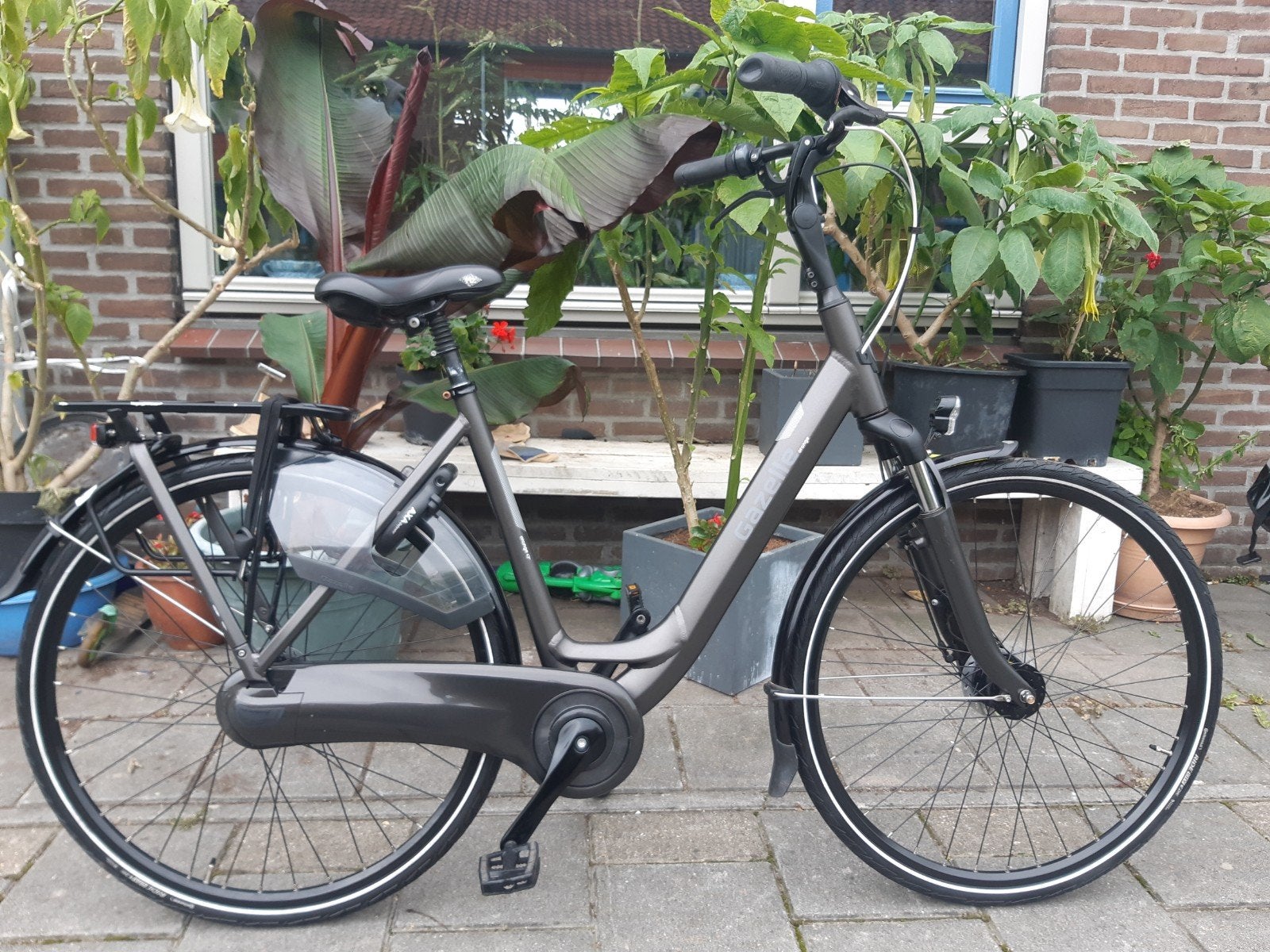 Damesfiets Gazelle Orange C7+  D53  nieuwstaat, Fietsen en Brommers, Minder dan 10 versnellingen, 53 tot 56 cm, Ophalen of Verzenden