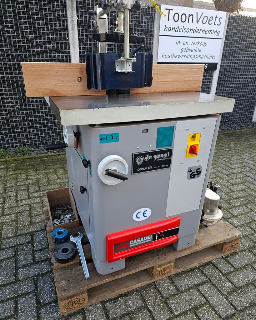 Freesmachine Casadei Schuininstelbaar, Ophalen, Overige soorten, Elektrisch, SCM Casadei FELDER MiniMax Hammer Robland