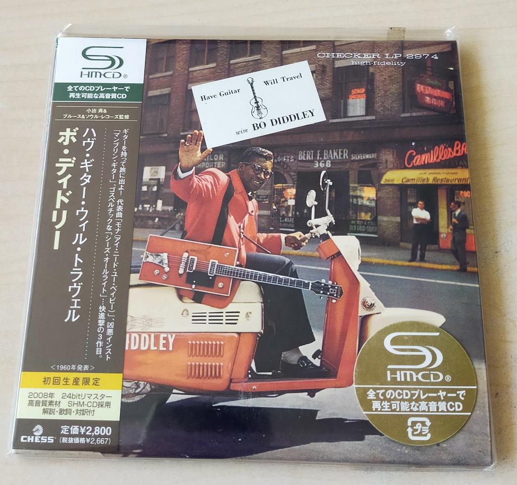 Bo Diddley - Have Guitar Will Travel CD Japan SHM OBI