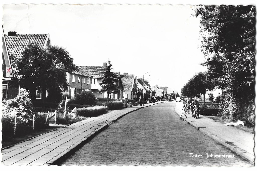 Enter, Julianastraat, Verzenden, 1960 tot 1980, Gelopen, Overijssel