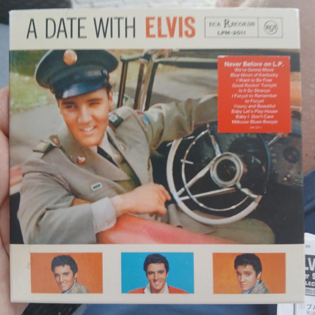 Elvis Presley - A Date With Elvis (Limited Edition Japan), Ophalen of Verzenden, Zo goed als nieuw