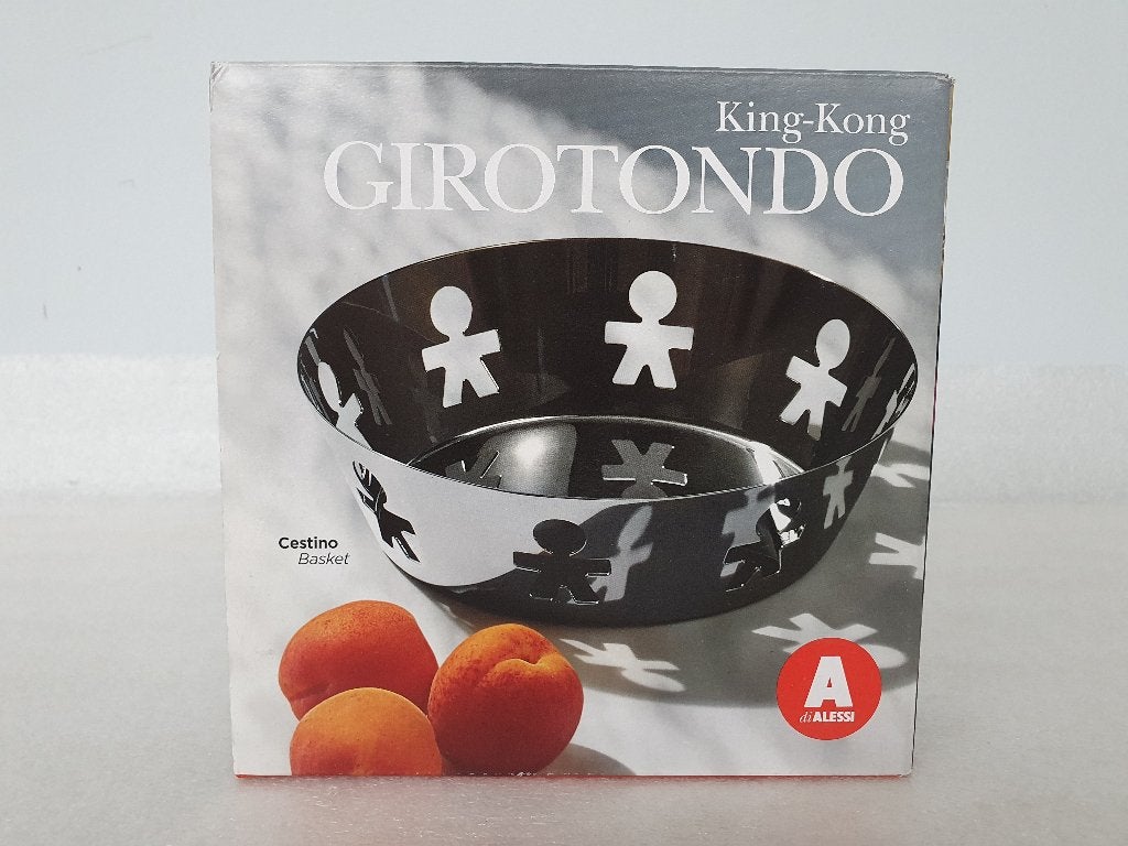 Alessi: Girotondo King Kong The Basket fruitschaal (NIB), Schaal, Rond, Nieuw, Ophalen of Verzenden
