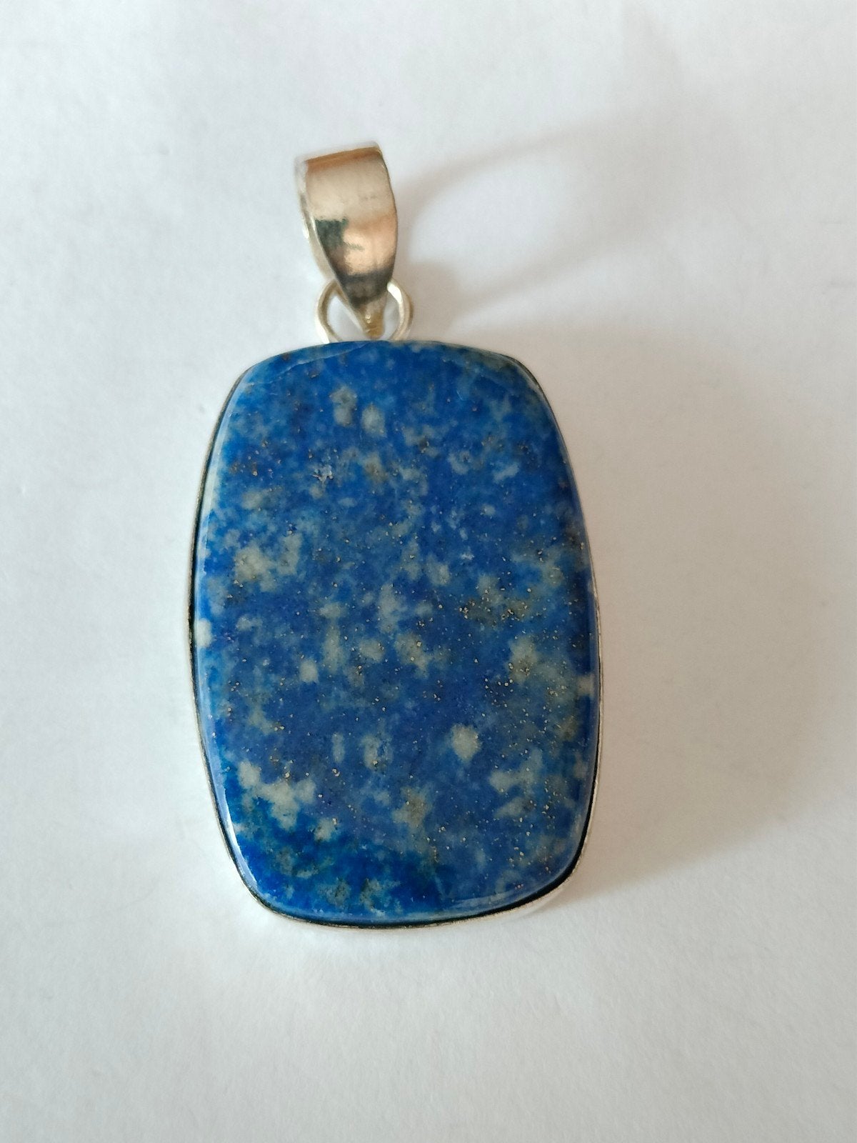 Zilveren hanger met lapis lazuli, Overige voorstellingen, Nieuw, Met edelsteen, Zilver
