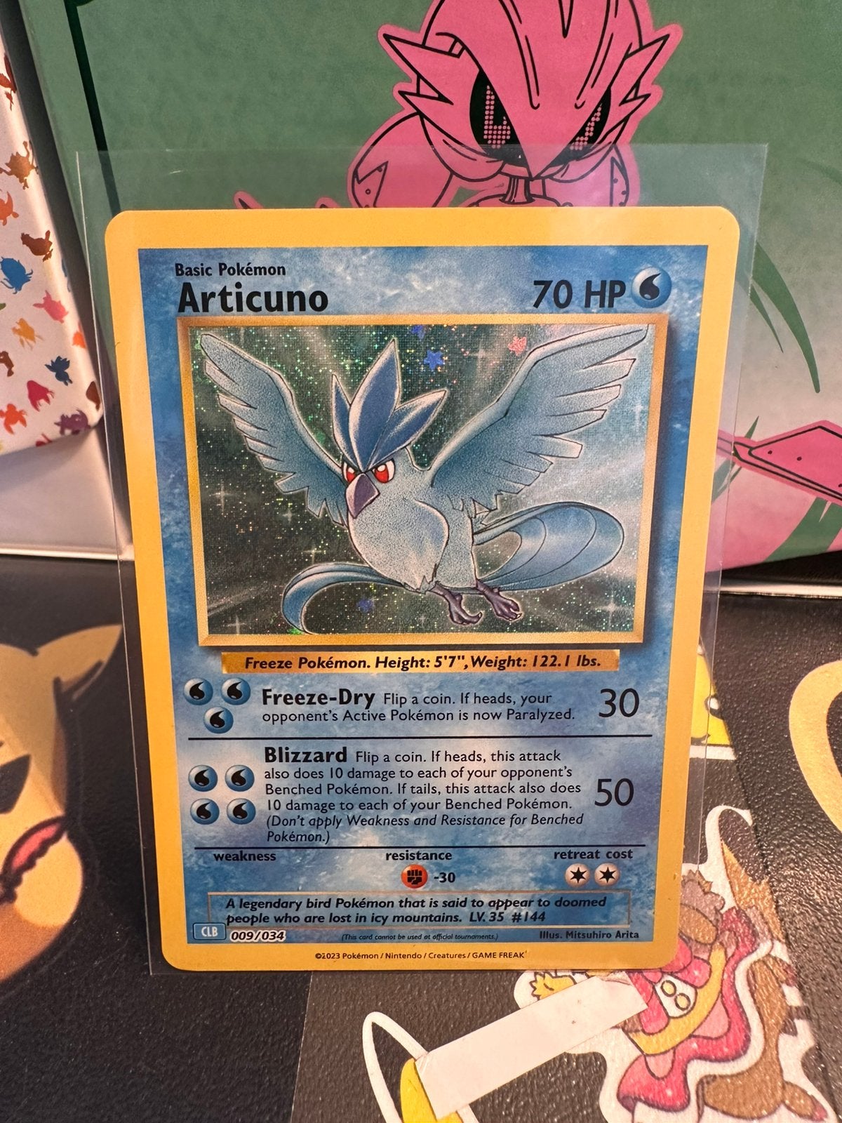 Articuno (CLB 009), Ophalen of Verzenden, Nieuw, Losse kaart, Foil