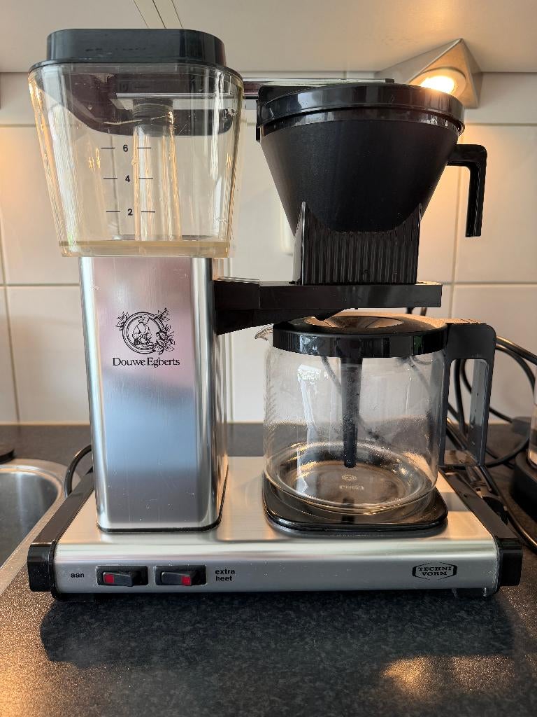 koffiezetapparaat Douwe Egbets Moccamaster, Koffiemachine, Gemalen koffie, Ophalen of Verzenden, Zo goed als nieuw