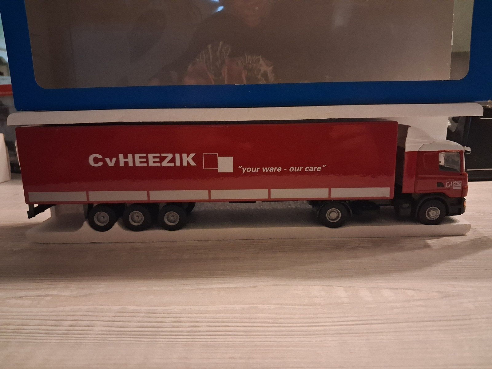 Scania S30 CvHeezik Vrachtwagen Model, Ophalen of Verzenden, Zo goed als nieuw, Overige merken