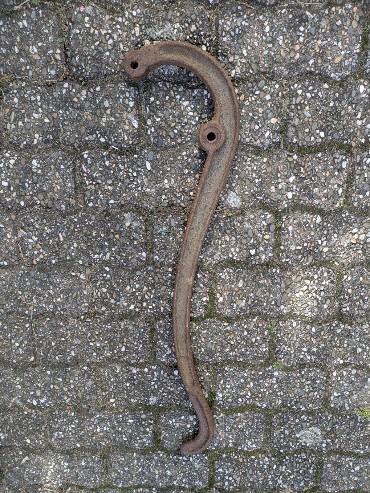 Antieke Waterpomp Hendel Gereedschap Smeedijzer, Ophalen of Verzenden, Gebruikt, Handmatig, Overige typen