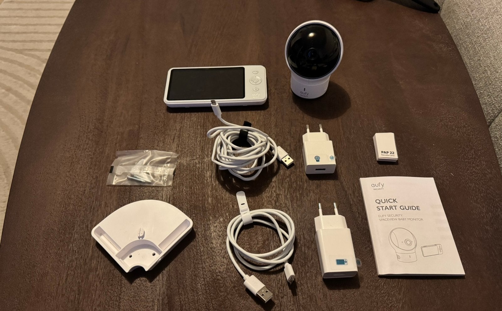 Eufy SpaceView Babyphone ZGAN ophalen Amsterdam of Eindhoven, Ophalen, Camera, 250 meter of meer, Zo goed als nieuw