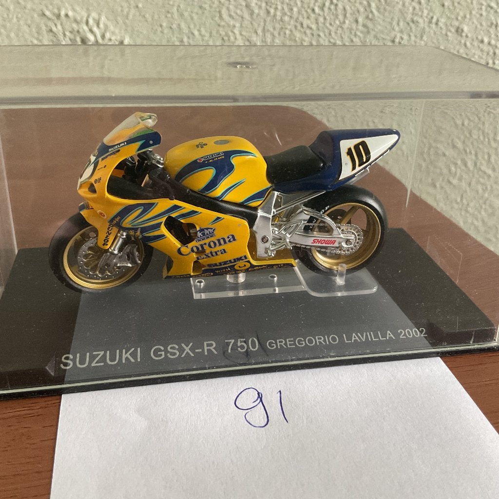 Suzuki GSX-R750, Gregorio Lavilla, 2002 (91), Ophalen of Verzenden, Zo goed als nieuw