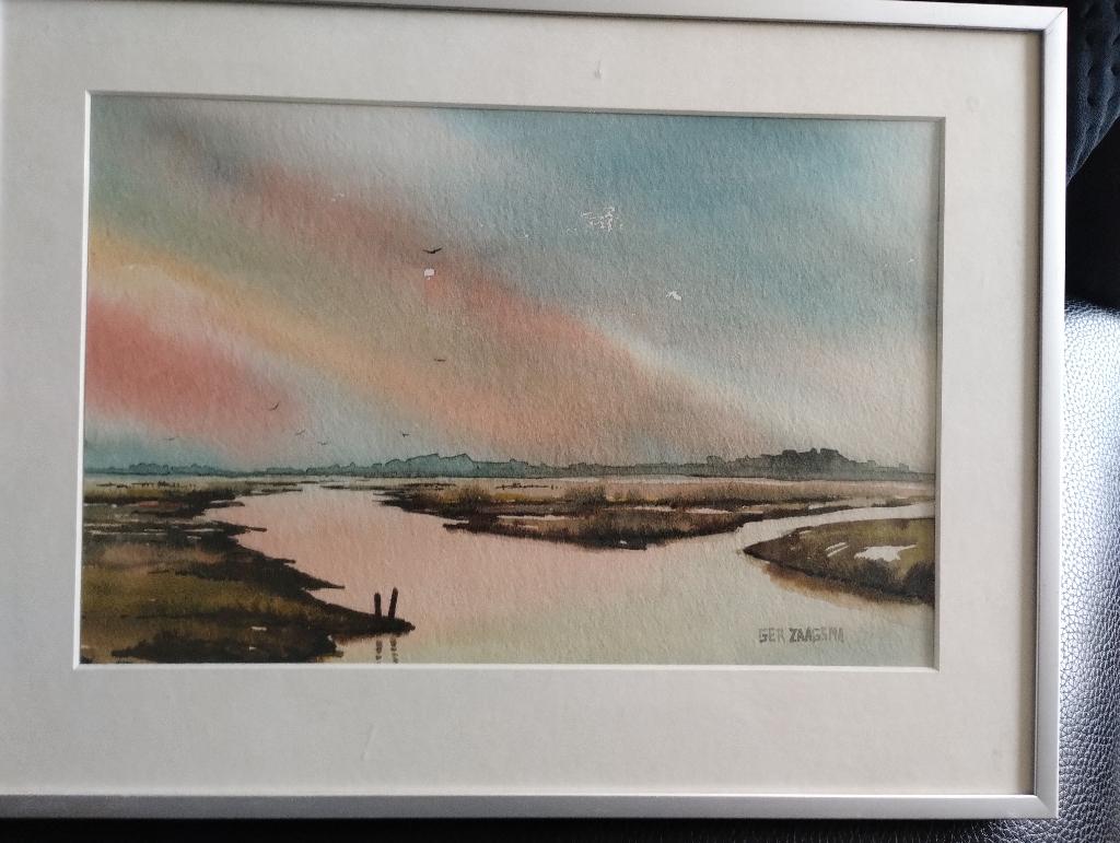 Ger Zaagsma schilderij, Ophalen of Verzenden