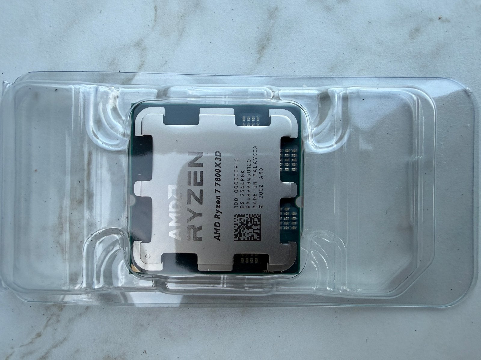 AMD Ryzen 7 7800X3D Processor, Ophalen of Verzenden, Nieuw, 8-core
