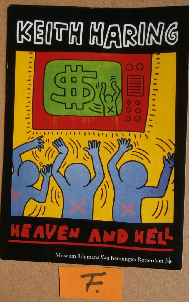 Keith Haring, Antiek en Kunst, Kunst | Litho's en Zeefdrukken, Origineel, Verzenden, Personages en Fantasiefiguren, Offsetdruk