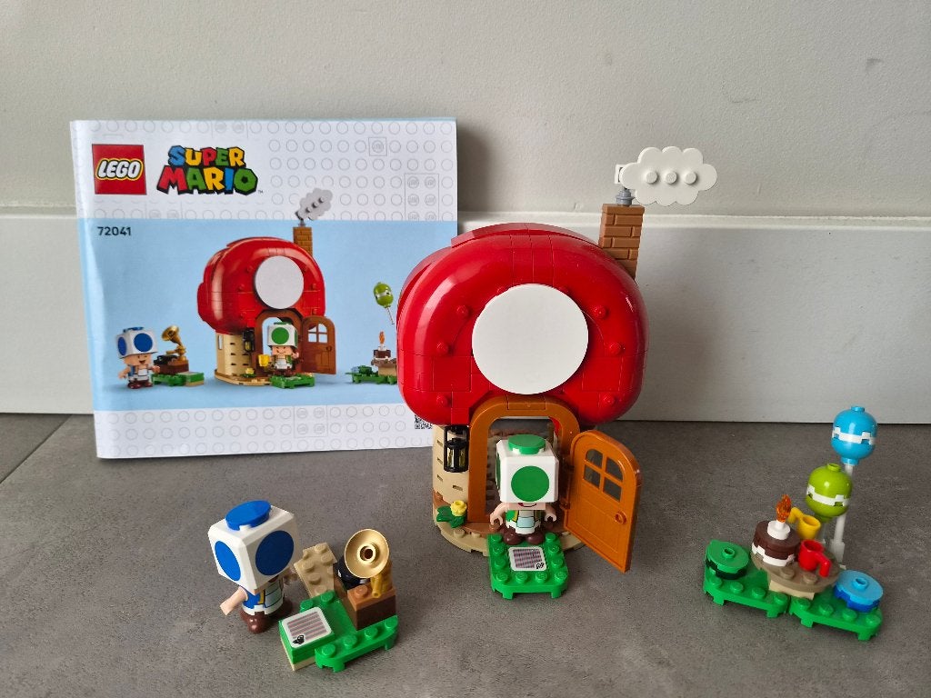 Lego 72041 | Toads huisfeestje - compleet en zgan, Kinderen en Baby's, Overige thema's, Lego, Ophalen of Verzenden, Zo goed als nieuw