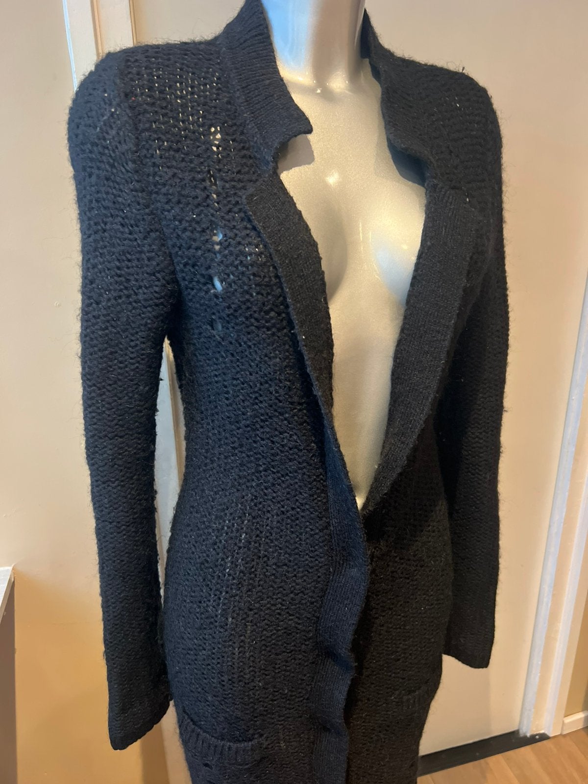 Humanoid mooi zwart wollen vest maat M wol, Kleding | Dames, Ophalen of Verzenden, Zo goed als nieuw, Maat 38/40 (M), Zwart