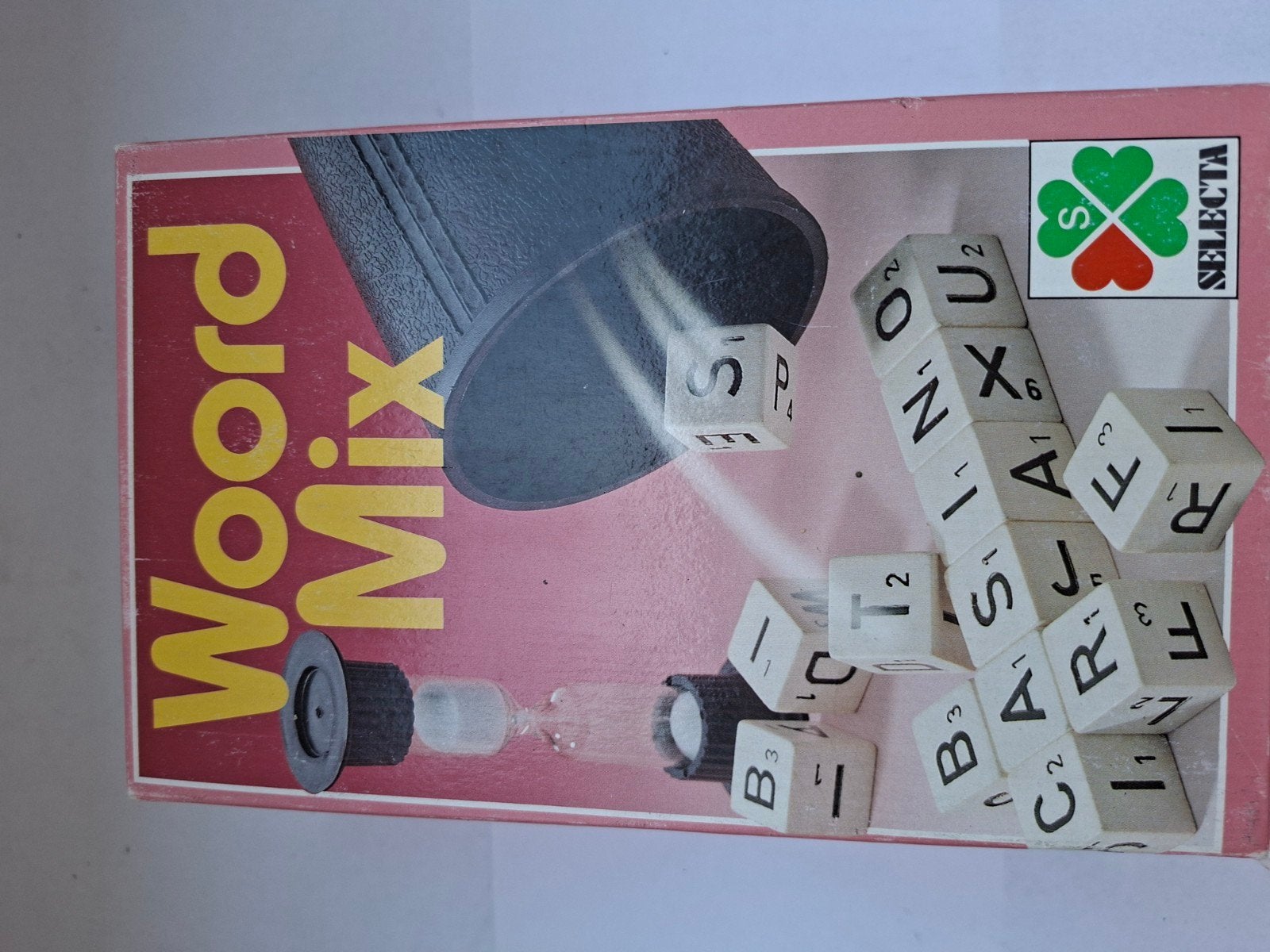 Woord Mix - Selecta Woordspel (Vintage), Een of twee spelers, Ophalen of Verzenden, Nieuw, Selecta