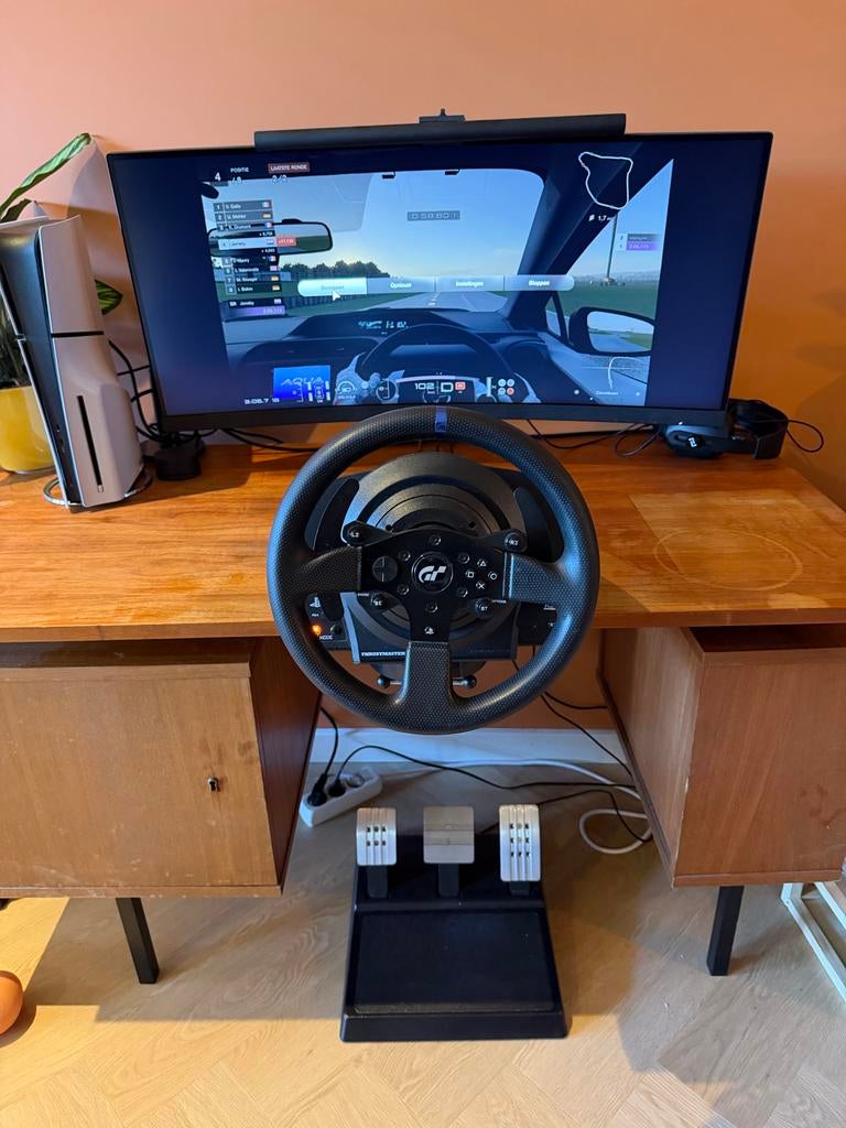 Thrustmaster T300 racestuur voor PlayStation, Ophalen, Zo goed als nieuw, Stuur of Pedalen, PlayStation 4