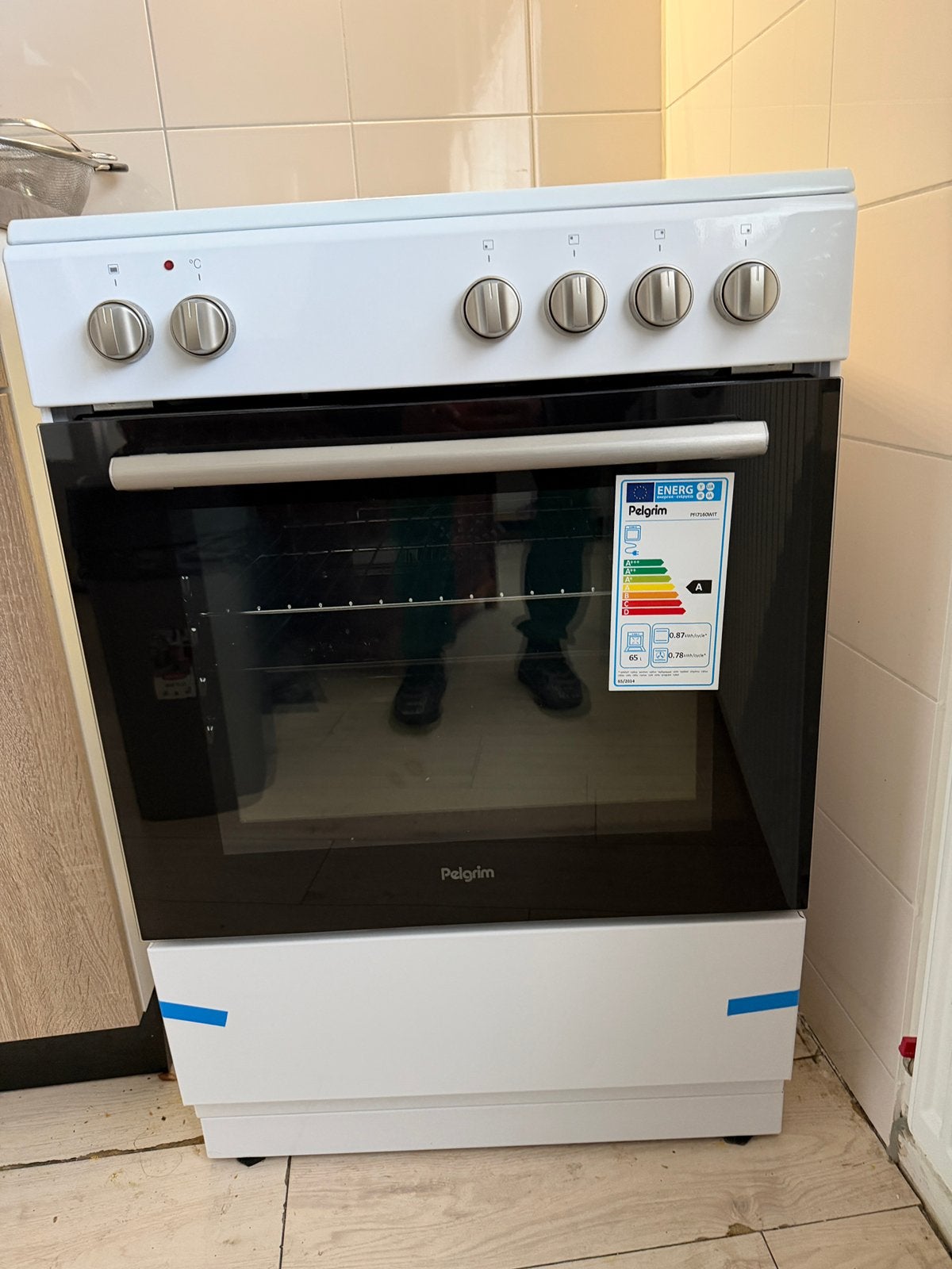 Pelgrim PFI7160WIT inductiefornuis, NIEUW!, Witgoed en Apparatuur, Ophalen, Nieuw, 4 kookzones, Inductie