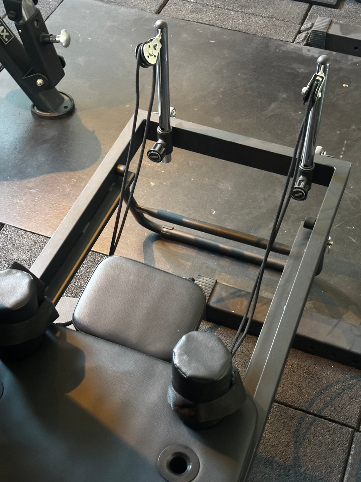Inklapbare reformer pilates bank, Ophalen, Zo goed als nieuw