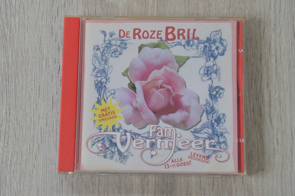 EFTELING - FAM. VERMEER - DE ROZE BRIL 2 Track, Verzenden, Zo goed als nieuw, Nederlandstalig