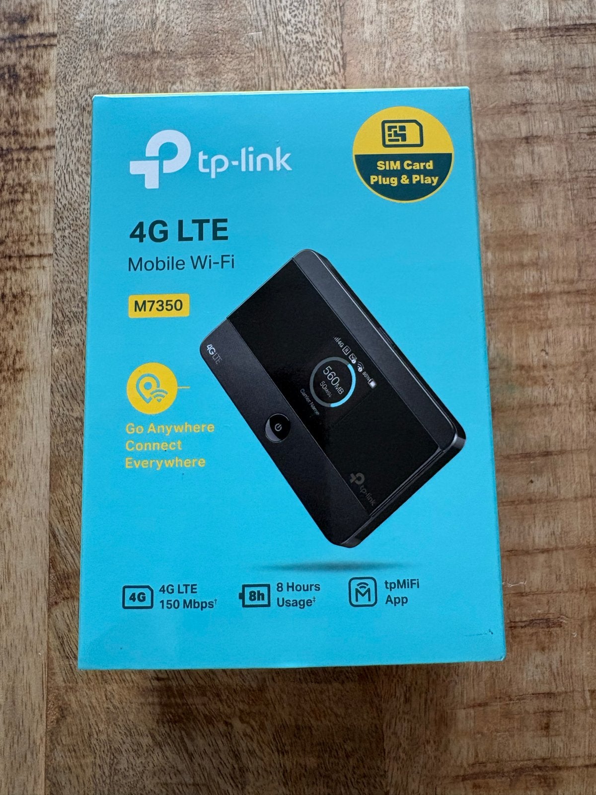TP-Link M7350 4G LTE MiFi Router (MIFI), Ophalen of Verzenden, Zo goed als nieuw